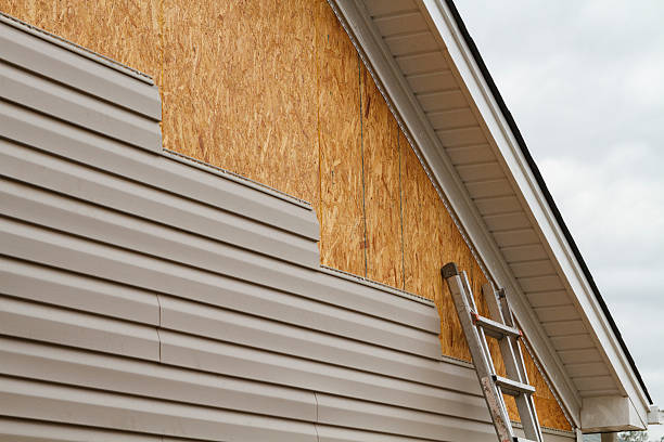 Professional Siding Replacement technician working in Jamestown, NY